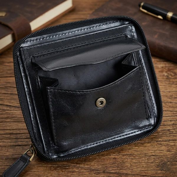 Мужское портмоне Tony Perotti Italico 3645 nero (90608) Черное