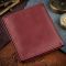 Невеликий жіночий гаманець з монетницьою ST Leather 18920 Бордовий
