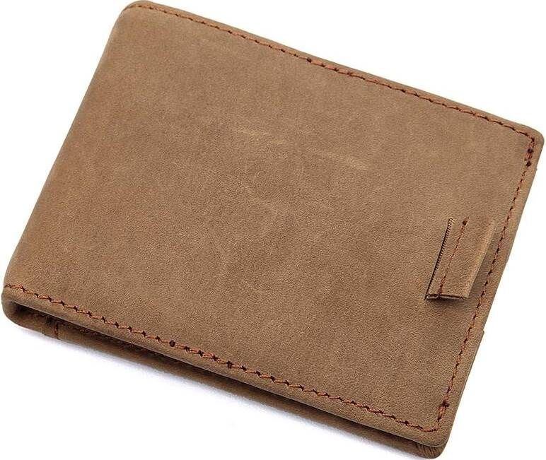 Зажим для денег Vintage 14532 из натуральной кожи Коричневый