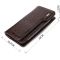 Функциональное портмоне клатч из натуральной кожи CANPELLINI 21536 Коричневое