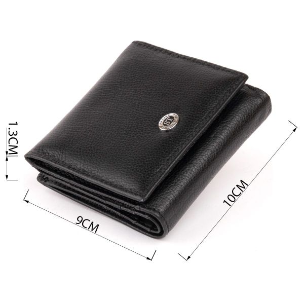 Компактный кошелек женский ST Leather 19256 Черный