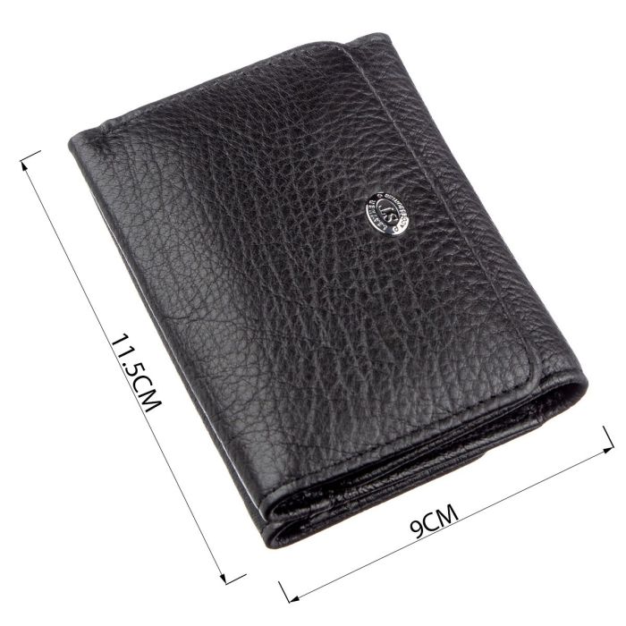 Кошелек для женщин из кожи ST Leather 18886 Черный