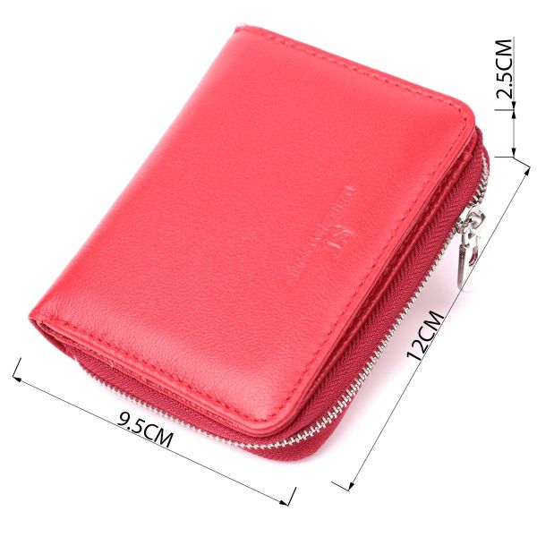 Кошелек для женщин яркого цвета из натуральной кожи ST Leather 22552 Красный