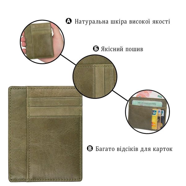 Кредитница Vintage 14500 Зеленая