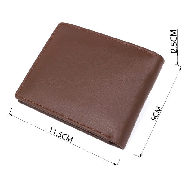 Мужской кошелек ST Leather 18353 (ST-1) НОВИНКА Коричневый