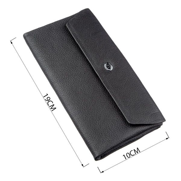 Незаурядный женский клатч ST Leather 18842 Черный
