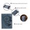 Обложка на паспорт SHVIGEL 13795 Голубая