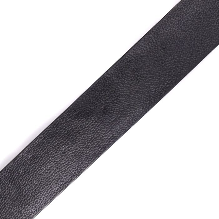 Ремень-автомат CROCODILE LEATHER 18239 из натуральной кожи крокодила Черный