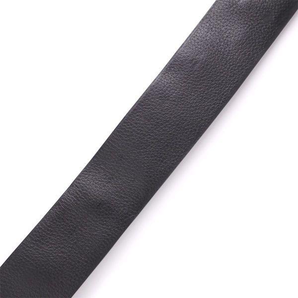 Ремень мужской CROCODILE LEATHER 18008 из натуральной кожи крокодила Черный