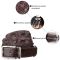 Ремень мужской CROCODILE LEATHER 18178 из натуральной кожи крокодила Коричневый