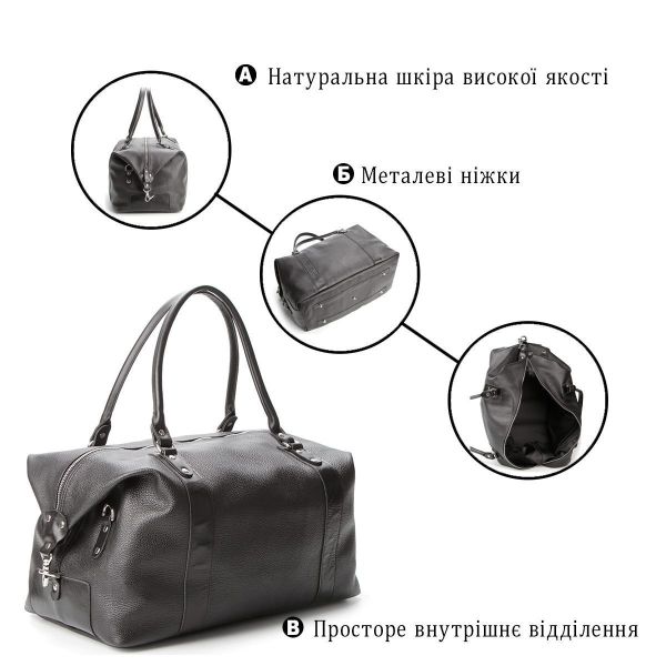 Сумка дорожная SHVIGEL 00881 Черная