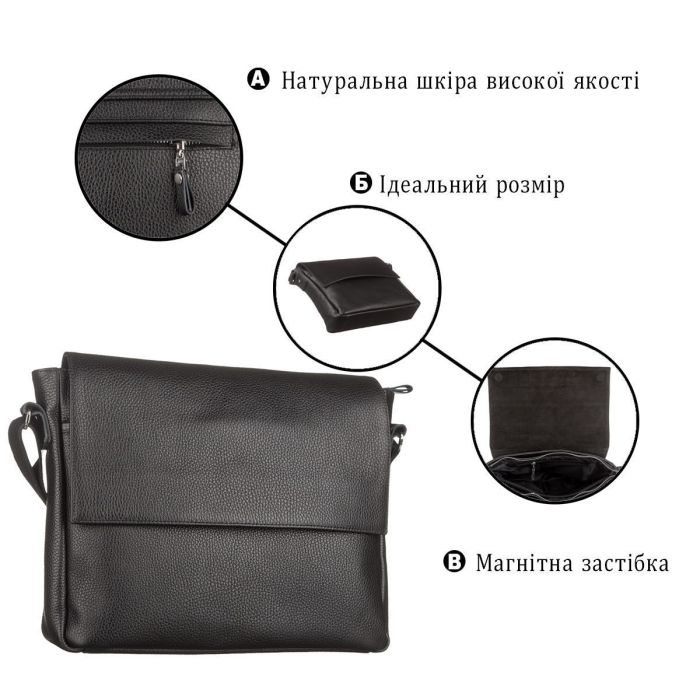 Сумка SHVIGEL 11043 Черная