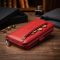 Женский кожаный кошелек для карт и купюр ST Leather 19306 Красный