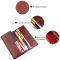 Вместительный женский кошелек ST Leather 18877 Темно-красный
