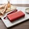 Женский кожаный клатч для карт купюр и документов ST Leather 18931 Красный