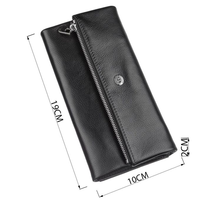 Женский кошелек ST Leather 20090 Черный